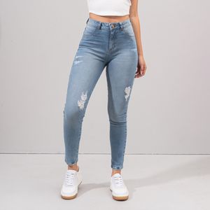 Jean Skinny Talle Alto Morri
